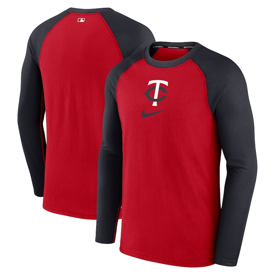 

Футболка с длинным рукавом Nike Minnesota Twins, красный