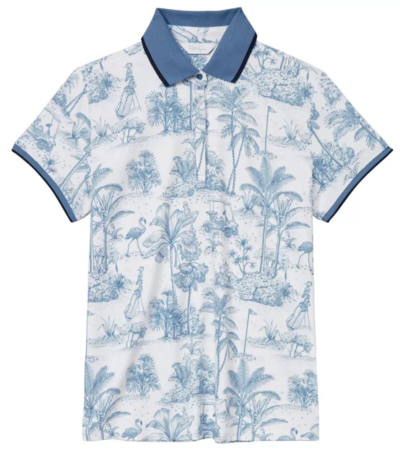 Женская рубашка-поло для гольфа Walter Hagen Clubhouse Snap Button