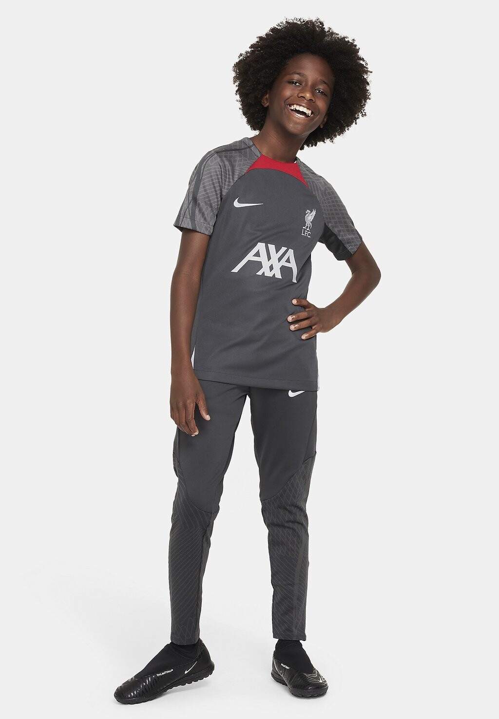 

Футболка FC LIVERPOOL STRIKE Nike, цвет anthracite wolf grey