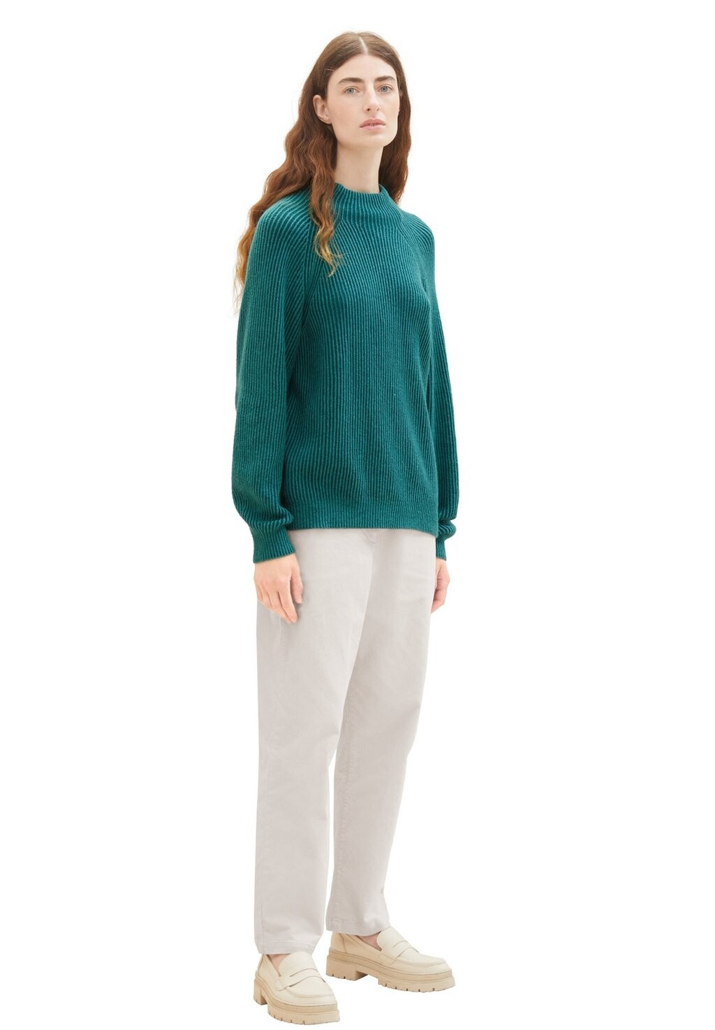 

Свитшот TOM TAILOR STRIPED, серый