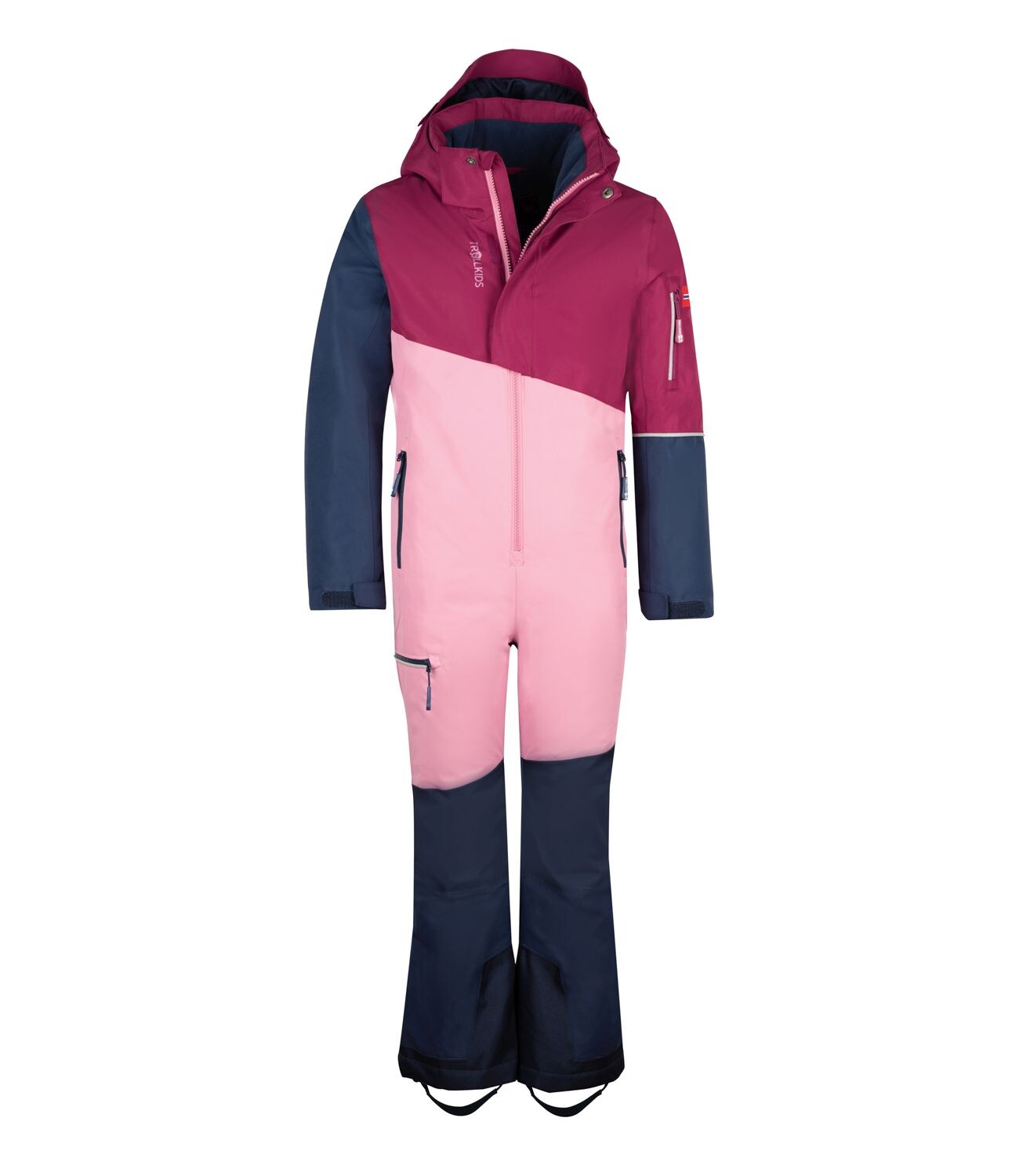 

Лыжные штаны Trollkids Hallingdal, цвет Violett/Pflaume/Blau