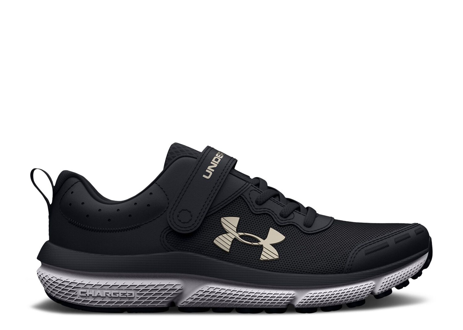 

Кроссовки Under Armour Assert 10 Ac Ps 'Black Metallic Gold', черный