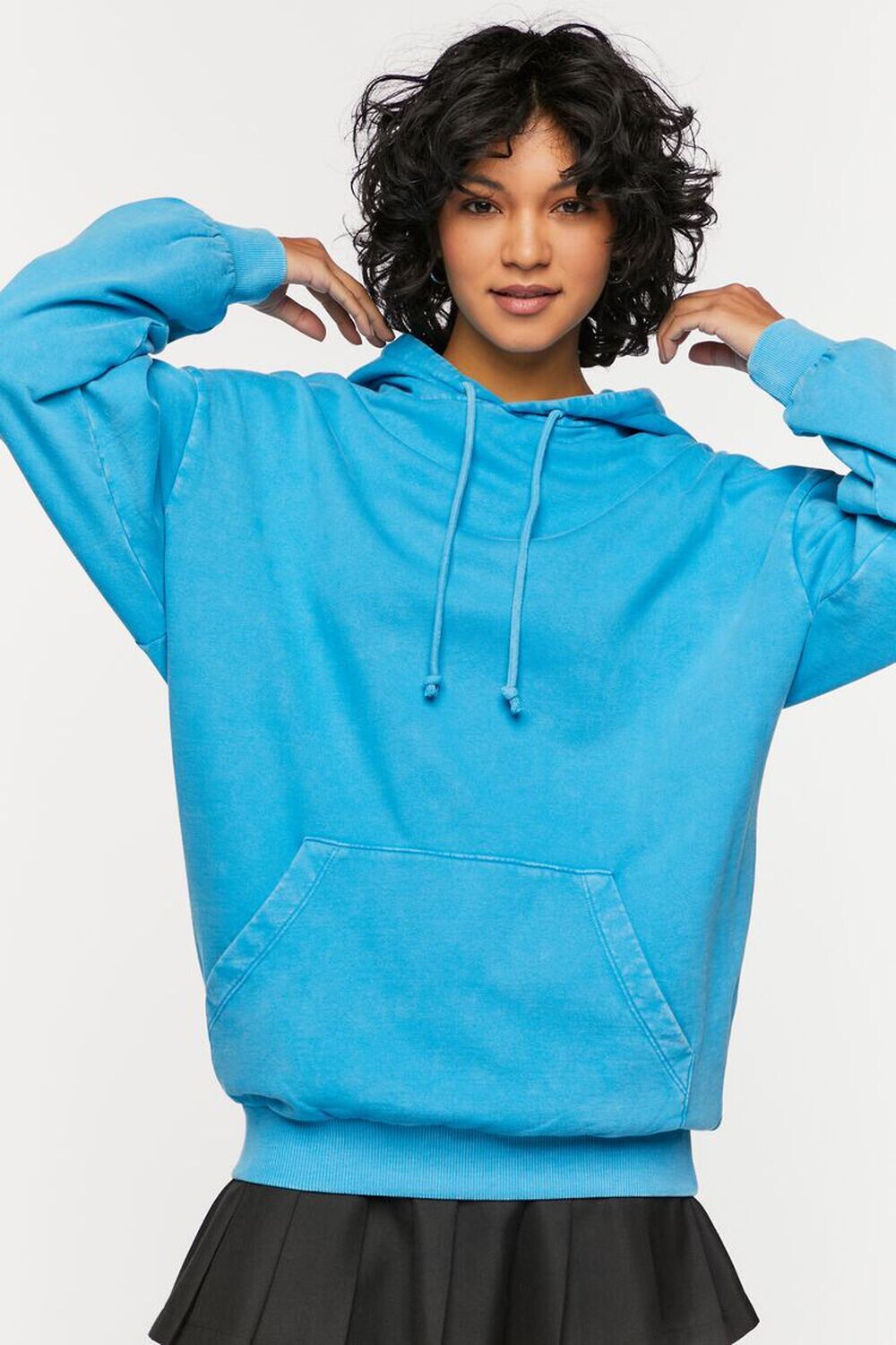 

Толстовка с рисунком Not In The Mood Forever 21, бирюзовый, Зеленый