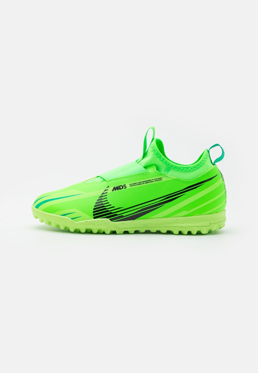 

Футбольные бутсы с несколькими камерами JR ZOOM VAPOR 15 MERCURIAL ACADEMY MDS TF UNISEX Nike, цвет green strike/black/stadium green