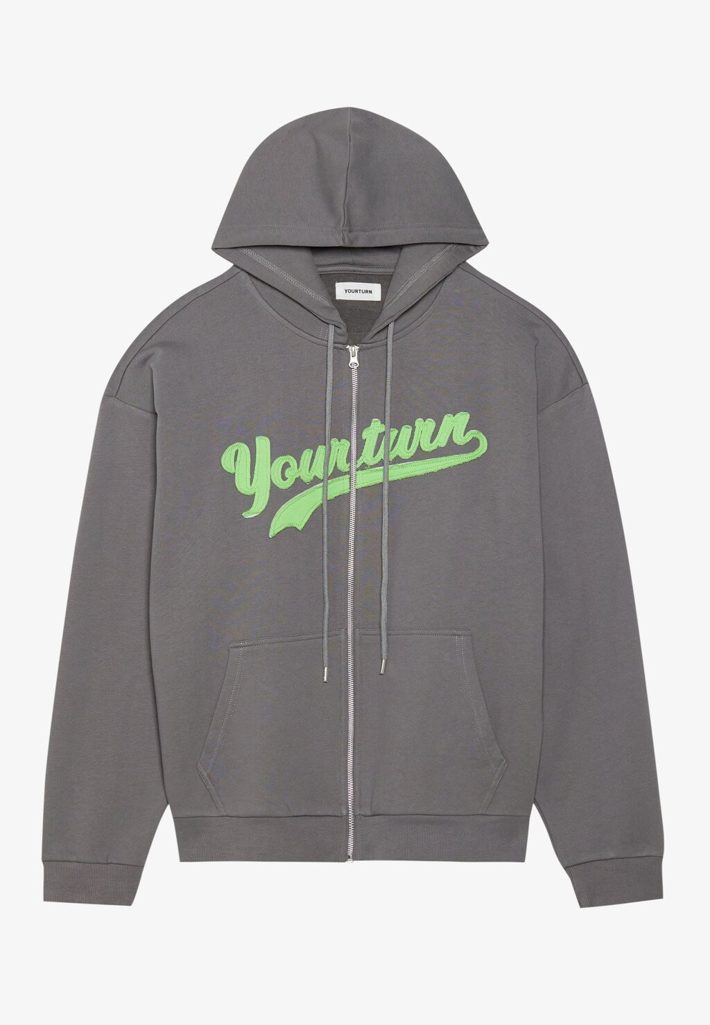 

Толстовка на молнии UNISEX YOURTURN, темно-серый