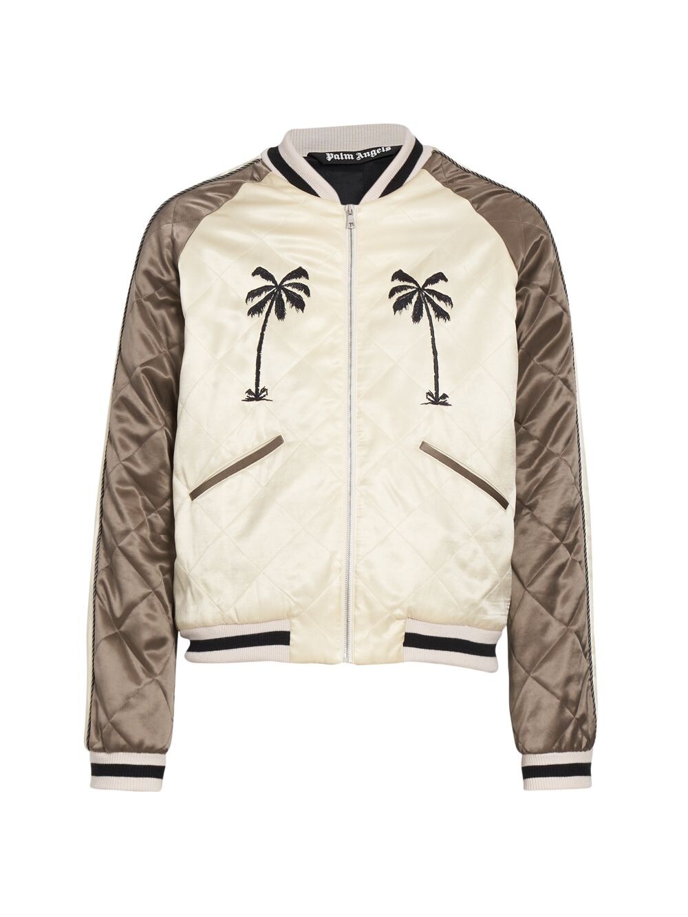 

Сувенирная куртка Upsidedown Palm Sukajan Palm Angels, коричневый