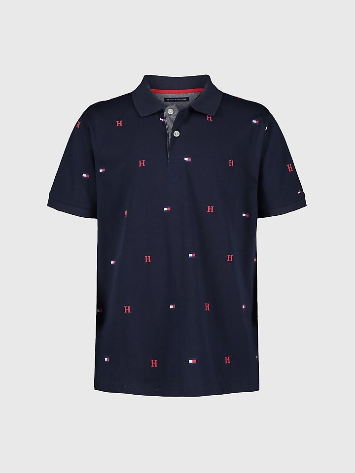 

Футболка-поло Little Kids с флагом H Tommy Hilfiger