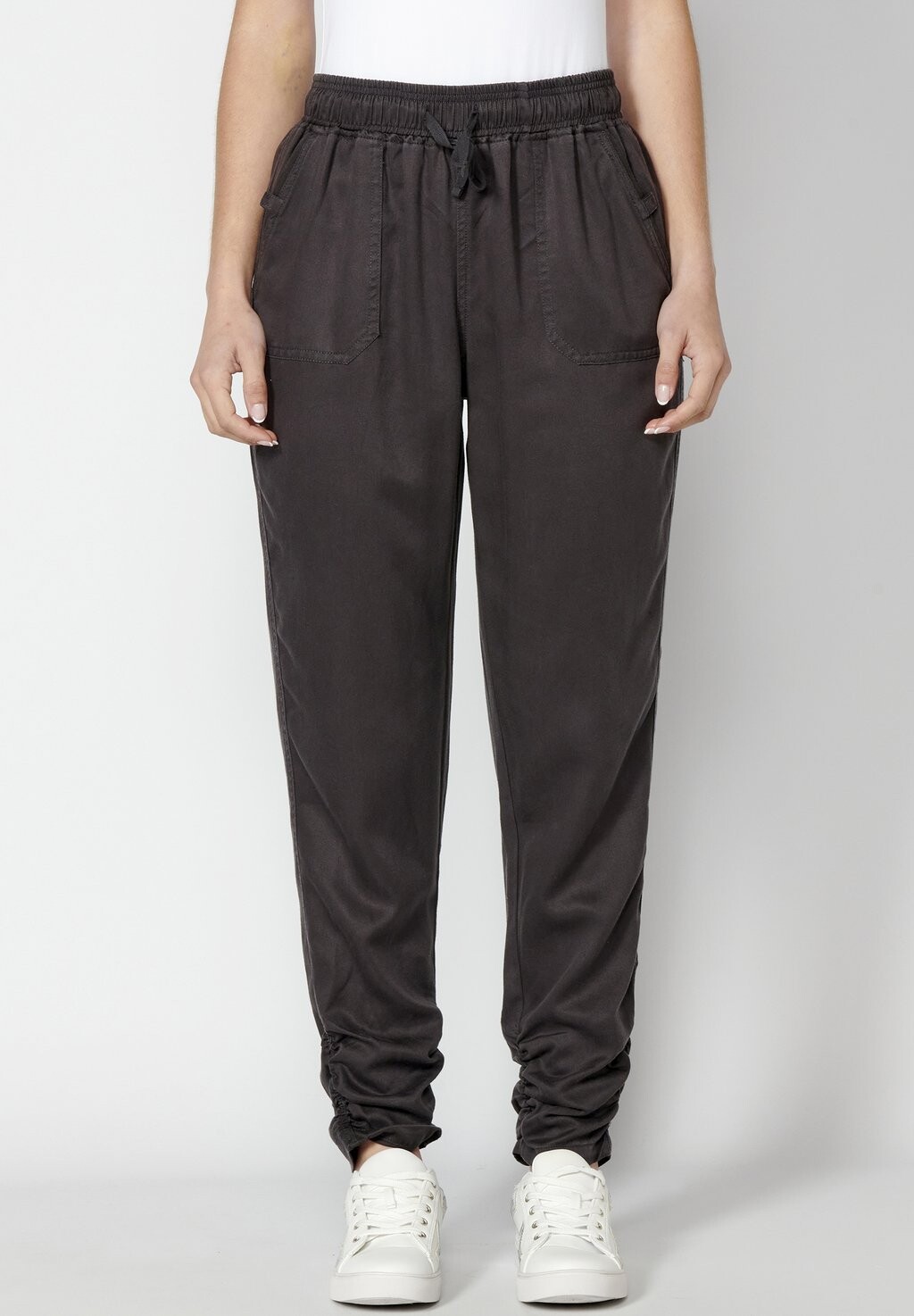 

Джинсы Tapered Fit Koroshi, черный