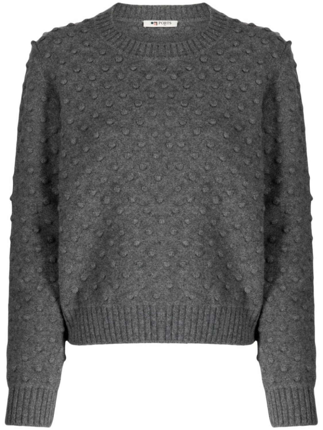

Ports 1961 фактурный джемпер, серый