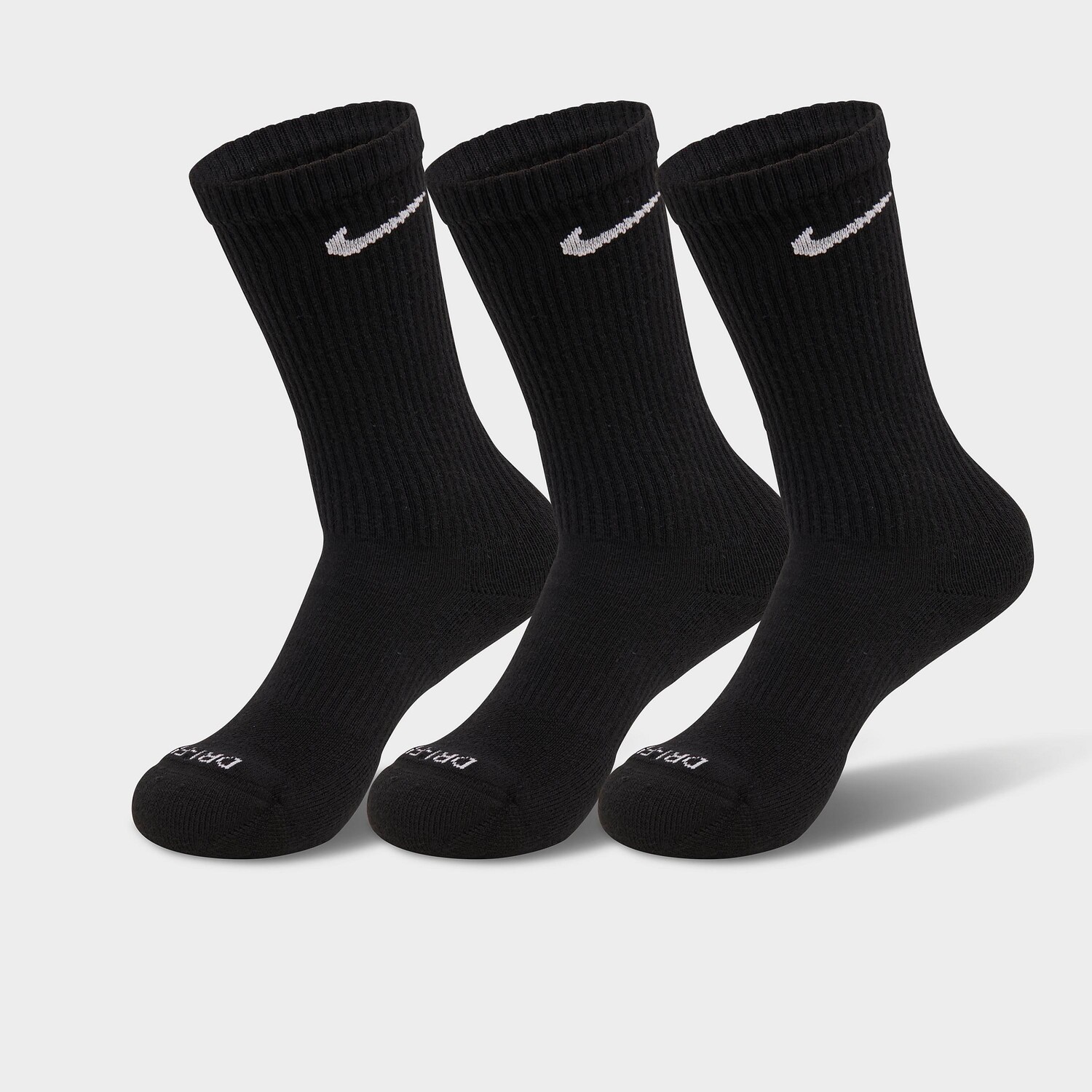 

Мягкие носки для тренинга Nike Everyday Plus (3 пары), черный