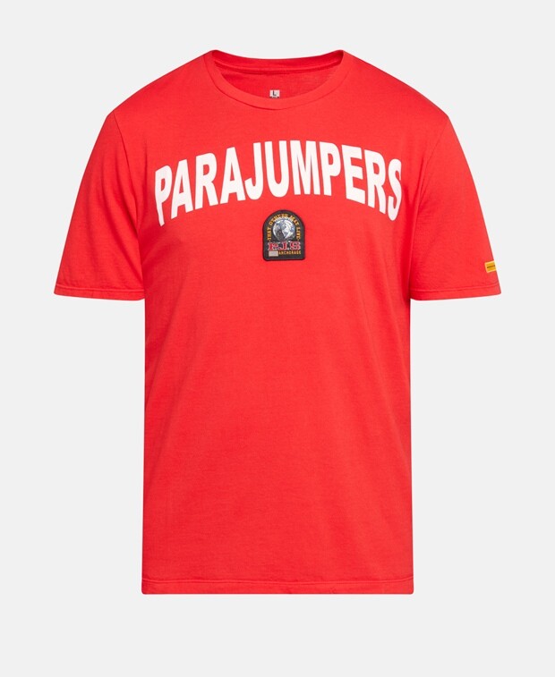 

Футболка Parajumpers, красный