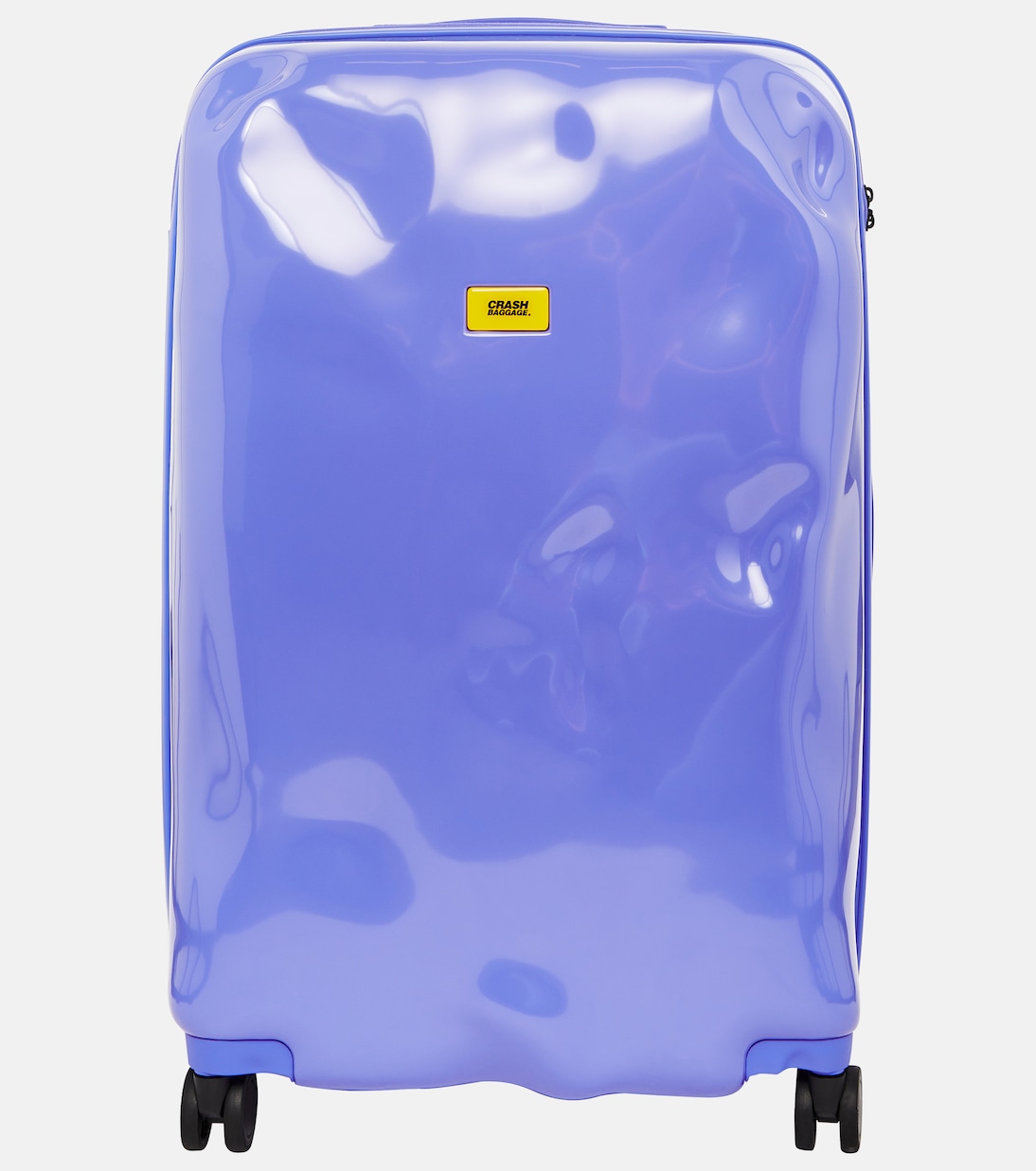 Icon большой чемодан для регистрации на рейс Crash Baggage, фиолетовый фото