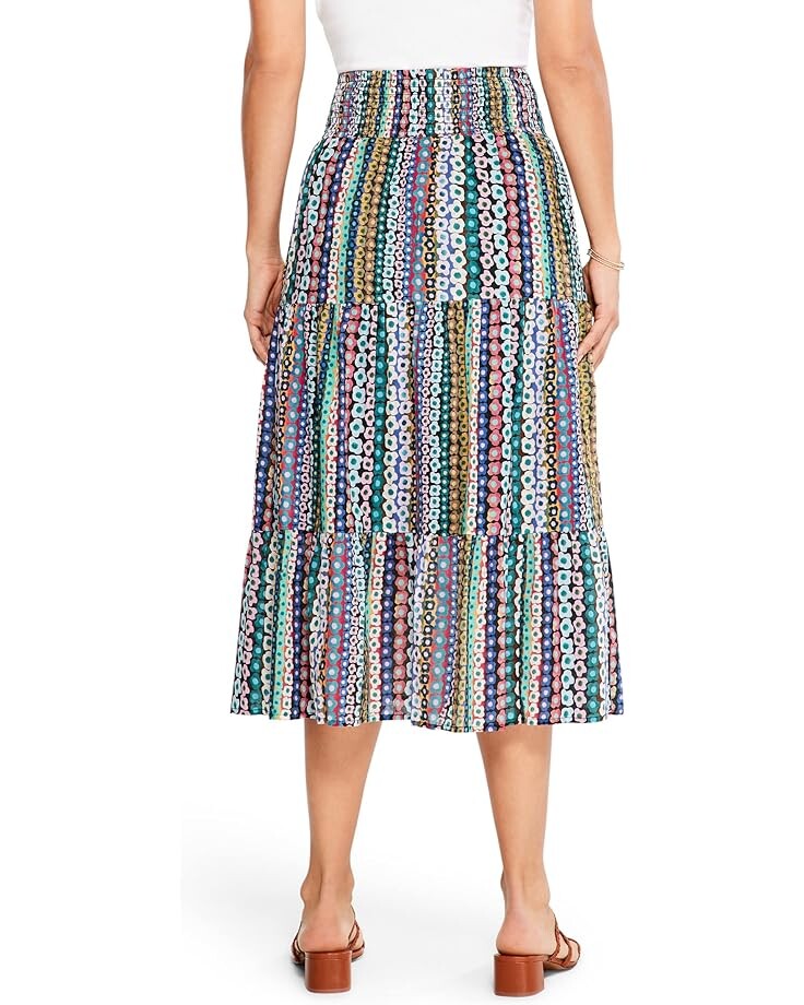 

Юбка NIC+ZOE Flower Field Skirt, цвет Pink Multi