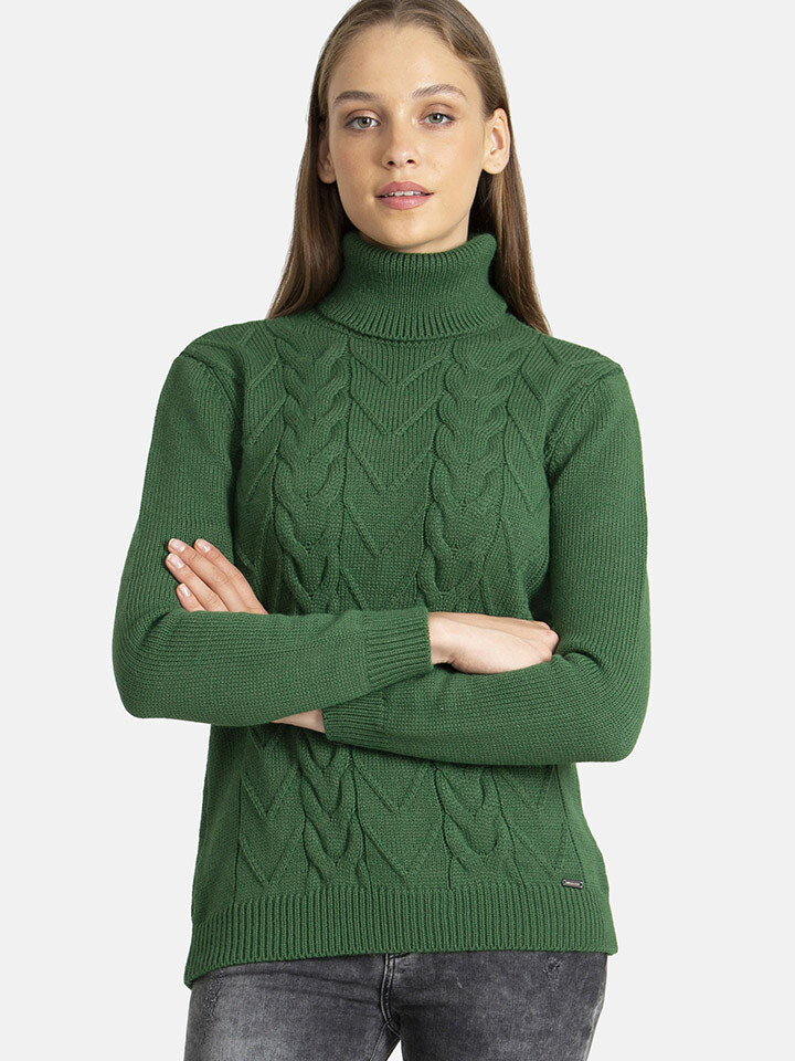 

Свитер SIR RAYMOND TAILOR Rollkragen Breaux, зеленый