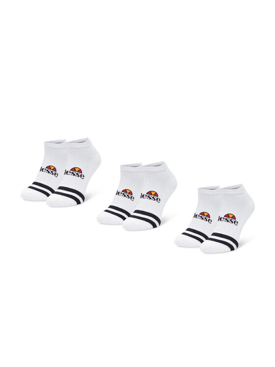 

Комплект из 3 мужских низких носков Ellesse, белый