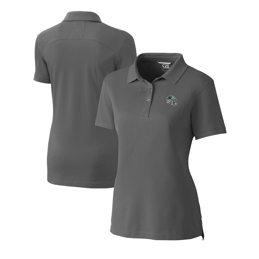 

Поло с длинным рукавом Cutter & Buck Carolina Panthers, серый