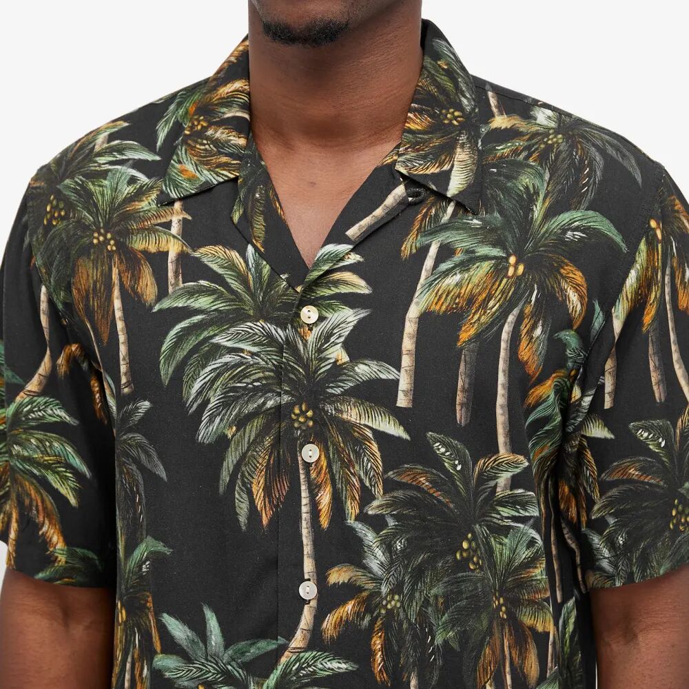 Endless Joy Рубашка для отпуска Palm, черный