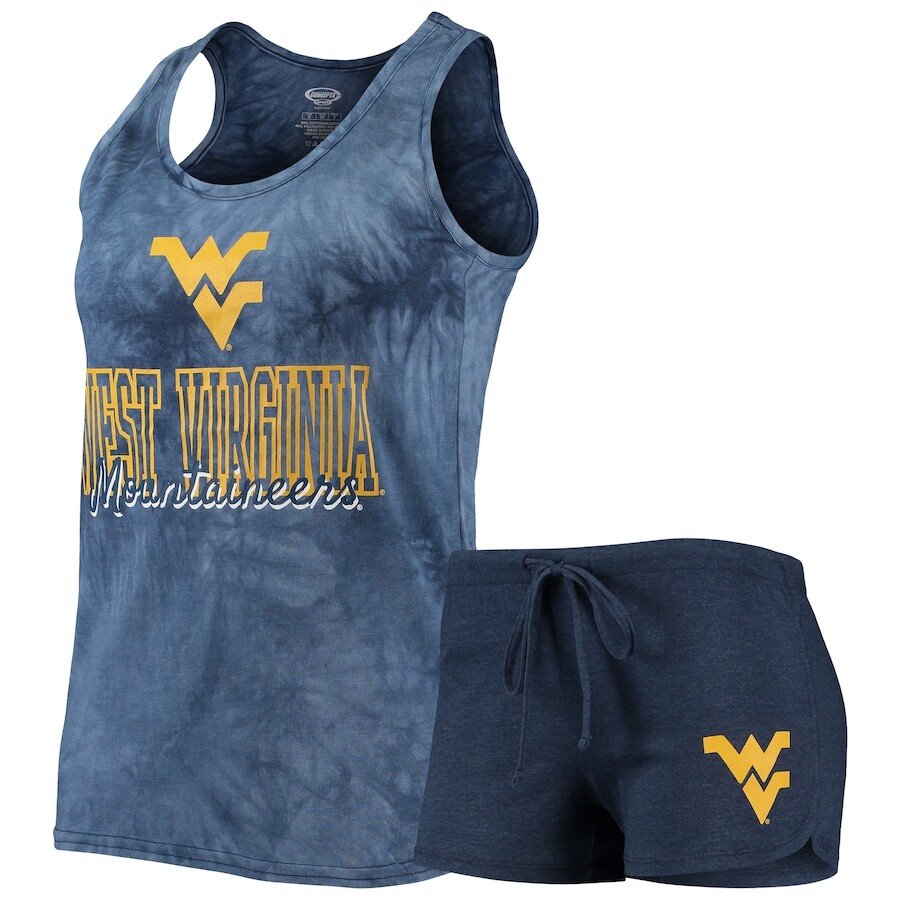 

Пижамный комплект Concepts Sport West Virginia Mountaineers, нави