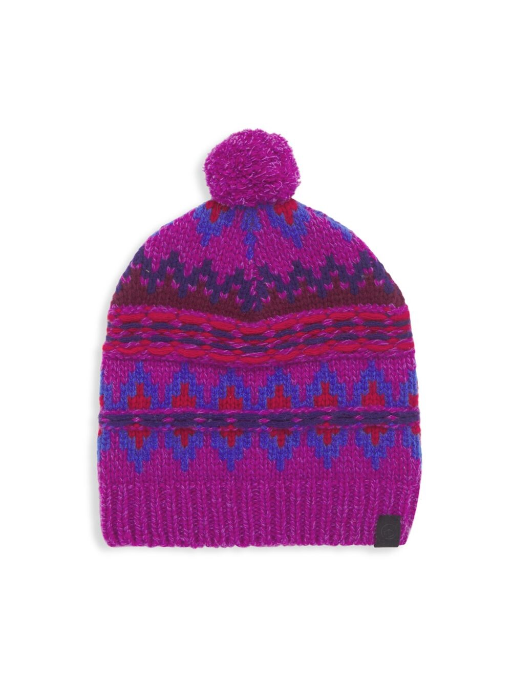 

Шерстяная шапка Fair Isle rag & bone, фиолетовый