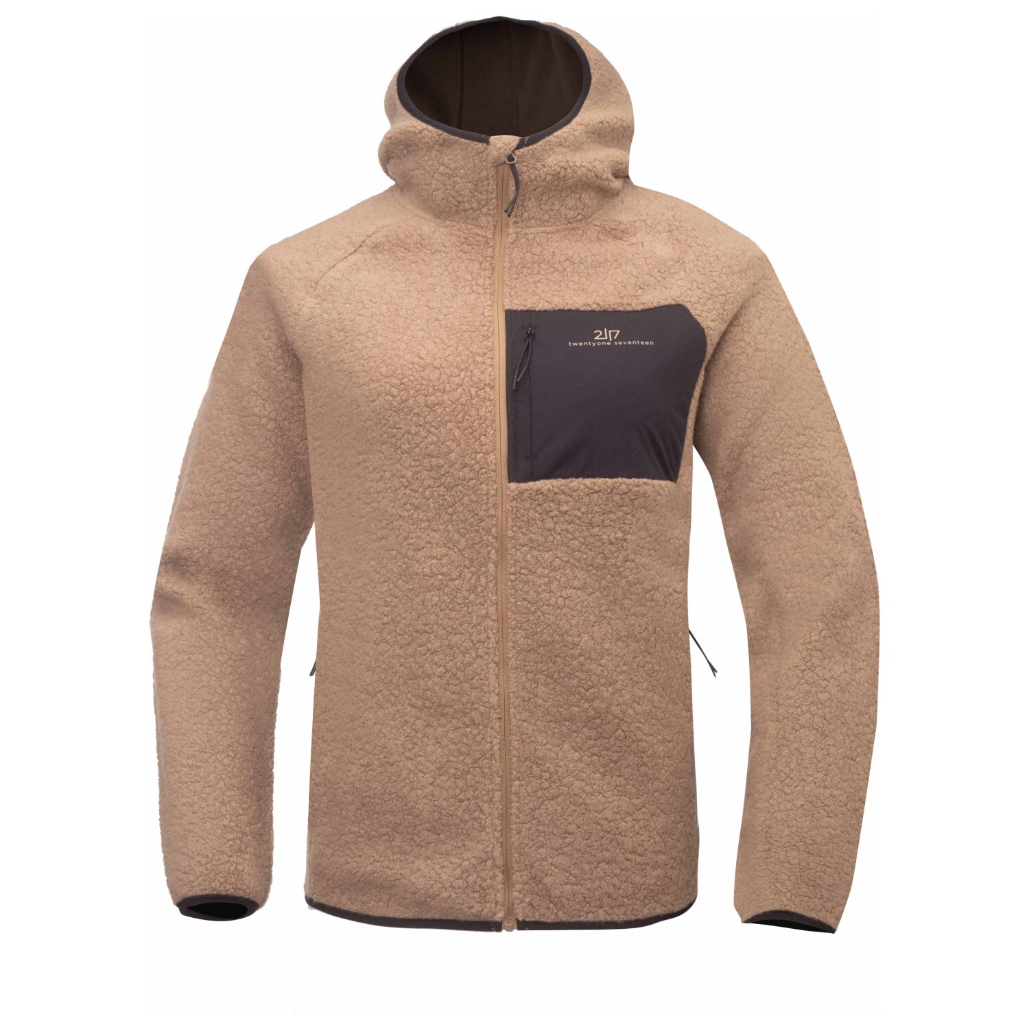 

Шерстяная куртка 2117 Of Sweden Women's Skord Pile, цвет Kitt/Brown, Серый