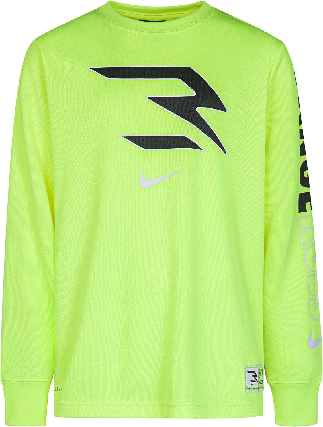 

Футболка Nike Signature Long Sleeve Tee, цвет Volt