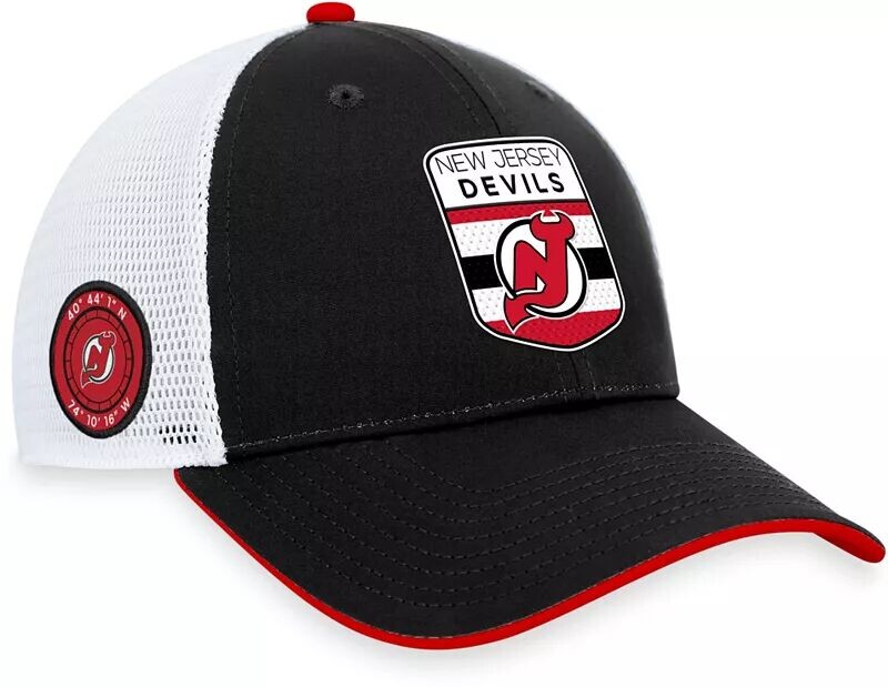 

Аутентичная кепка дальнобойщика NHL New Jersey Devils 2023-2024 гг.