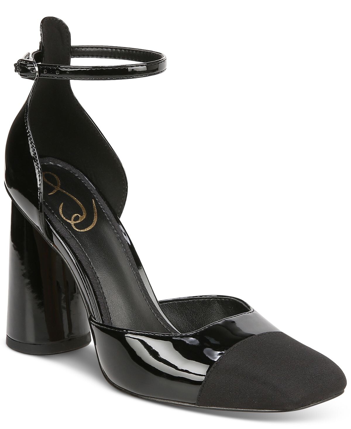 

Женские туфли-лодочки Cristin из двух частей с капюшоном и носком Sam Edelman, черный