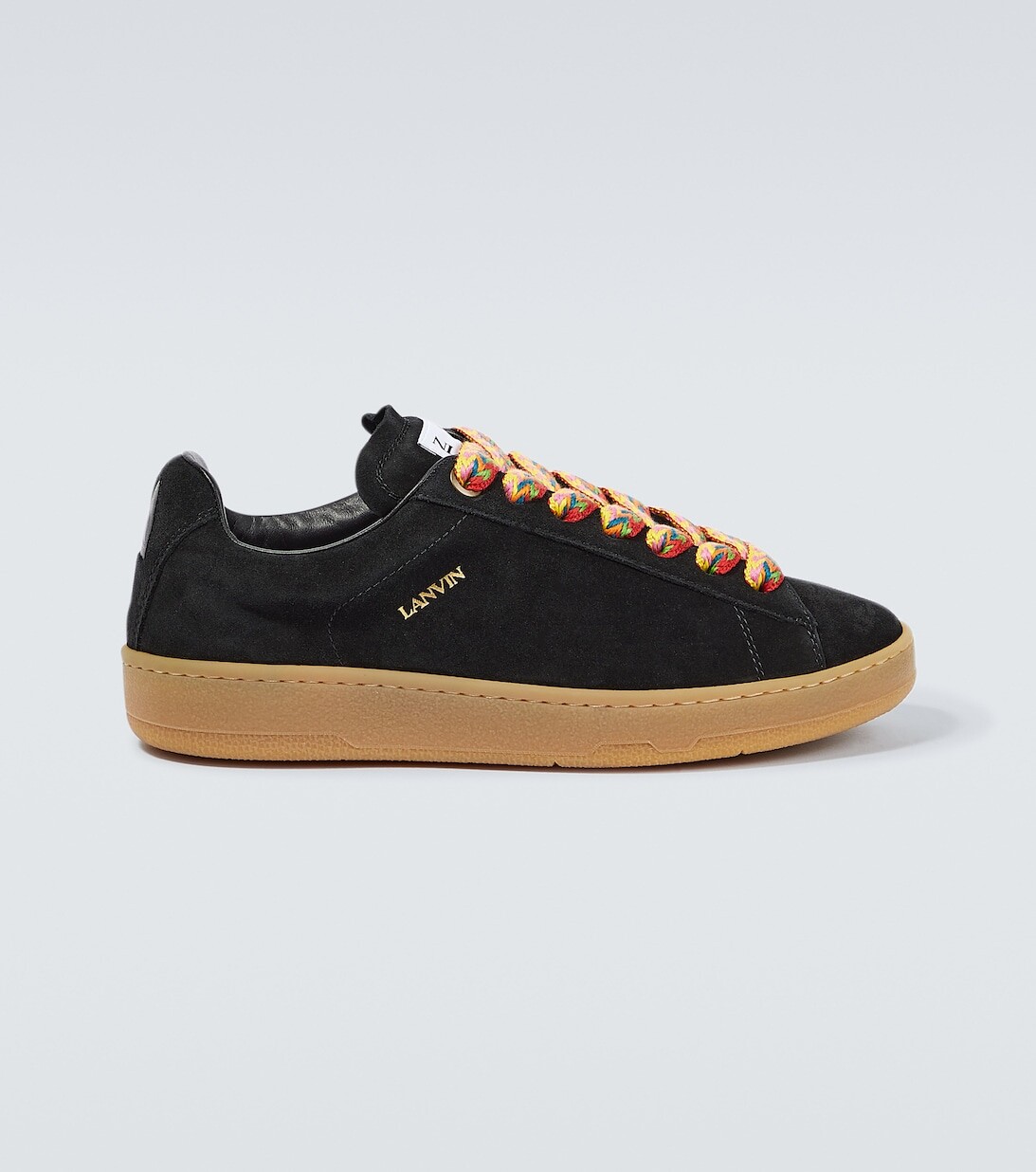 

Замшевые кроссовки Lite Curb Lanvin, черный
