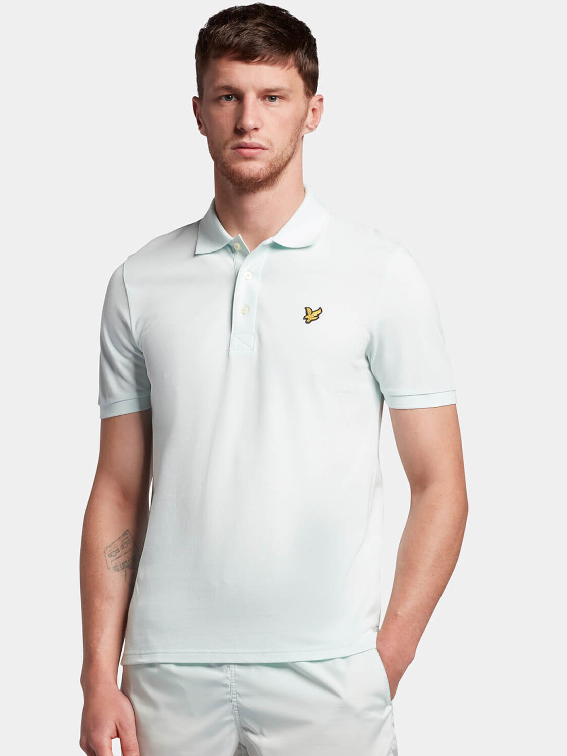 

Рубашка-поло LYLE & SCOTT, светло-голубой