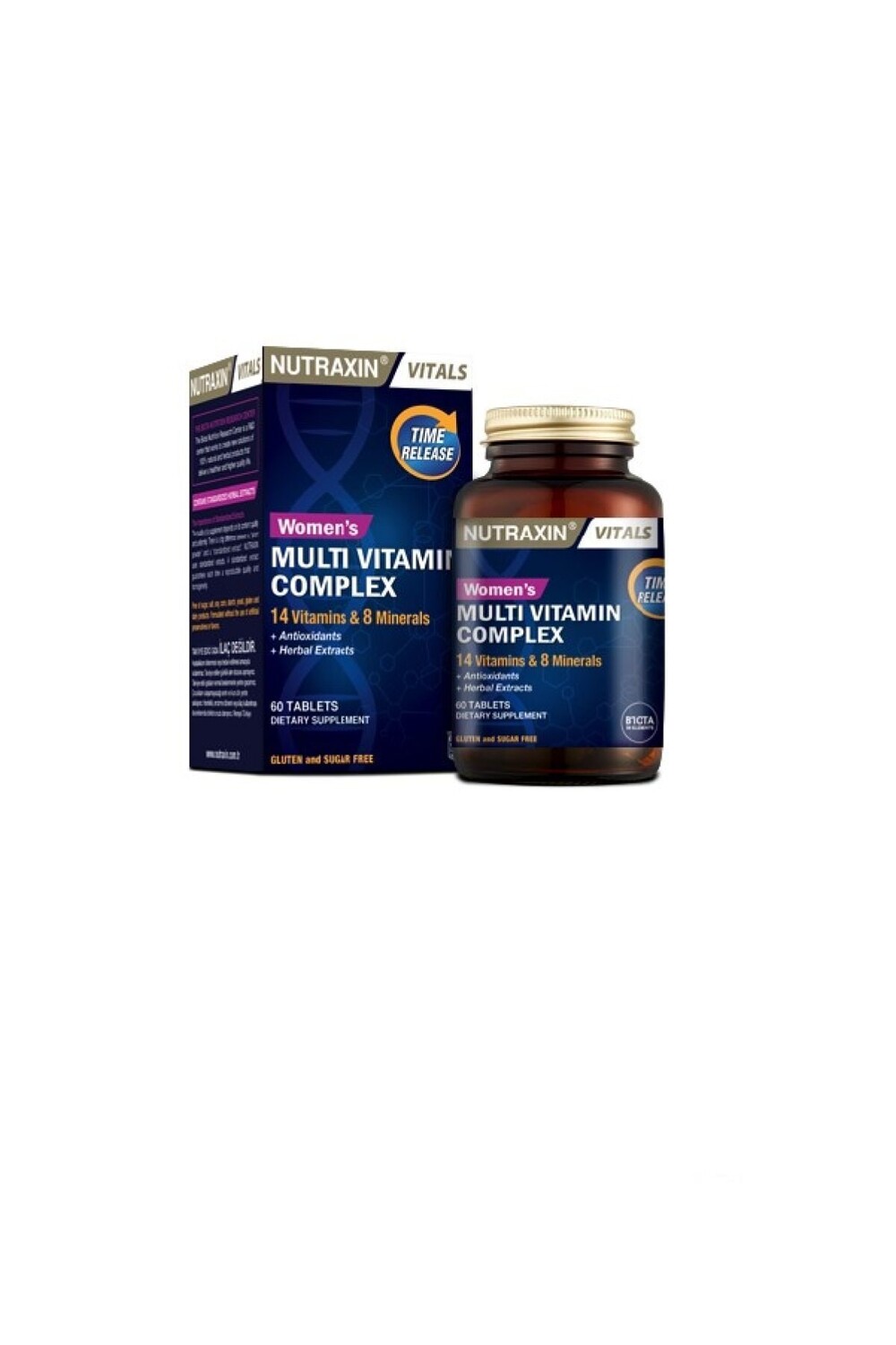 

Nutraxin Витаминный комплекс для женщин Vitals 60 таблеток