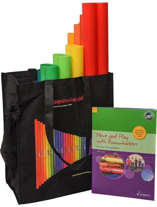 

Новый набор Boomwhackers из 25 предметов для передвижения и игр