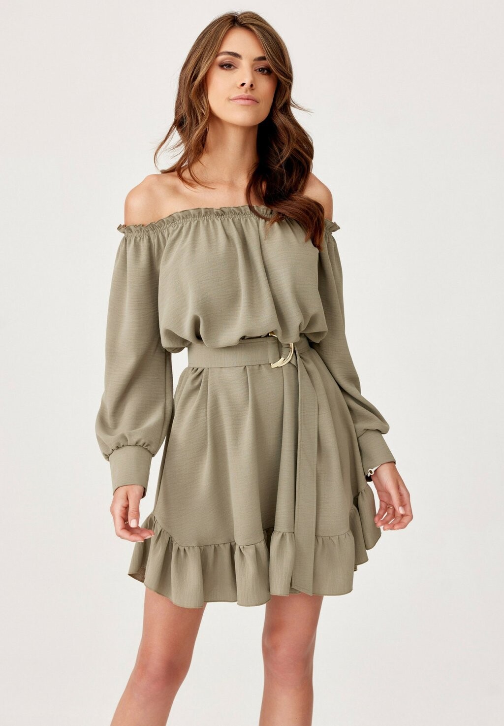 

Летнее платье Roco Fashion, хаки