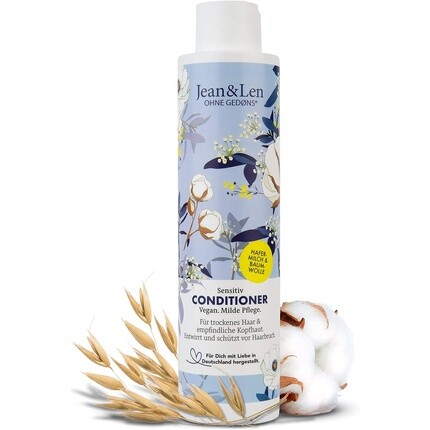

Кондиционер Jean & Len Philosophy Sensitive с овсяным молоком и маслом семян хлопка для сухих волос и чувствительной кожи головы, 300 мл