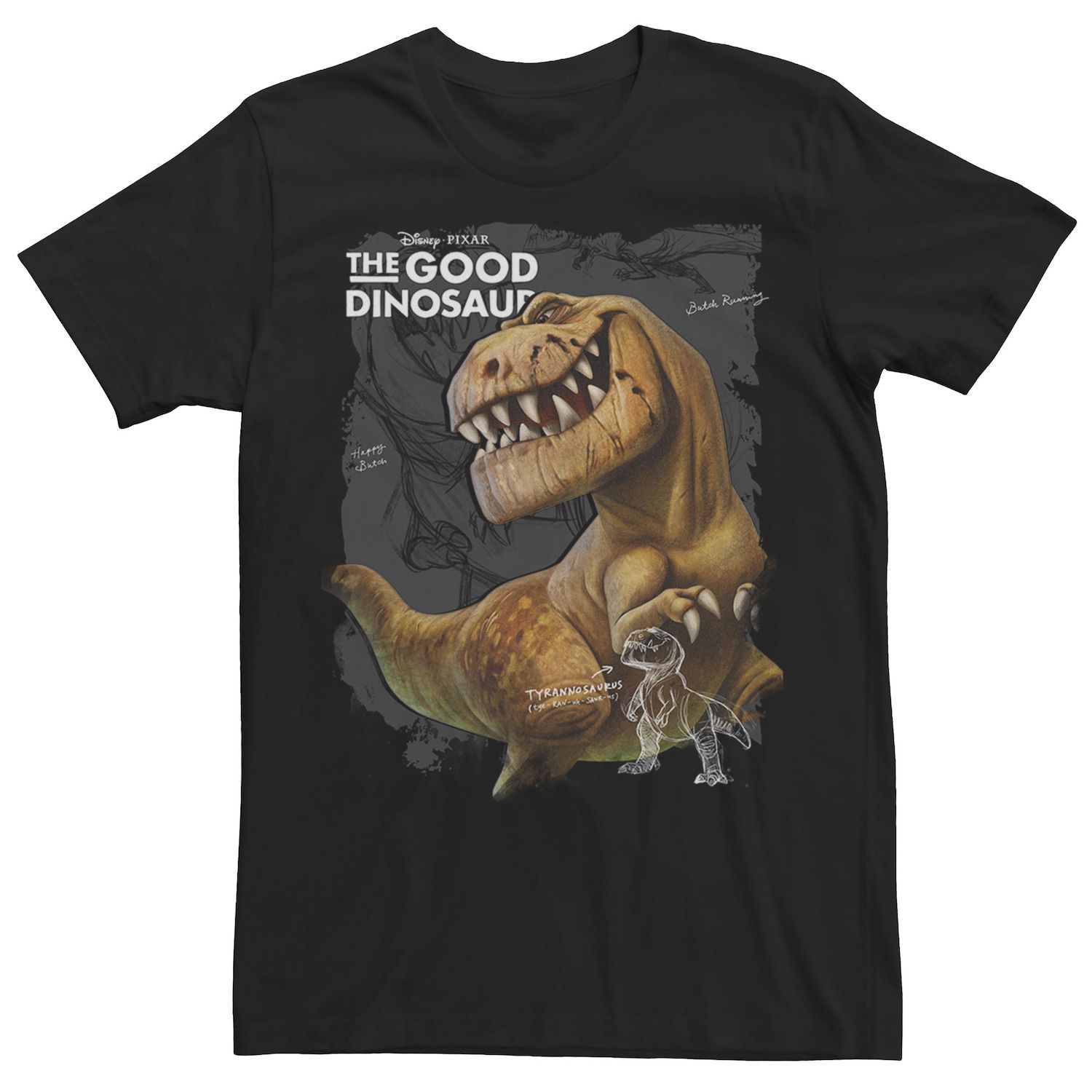 Мужская футболка The Good Dinosaur Butch Rex Disney / Pixar