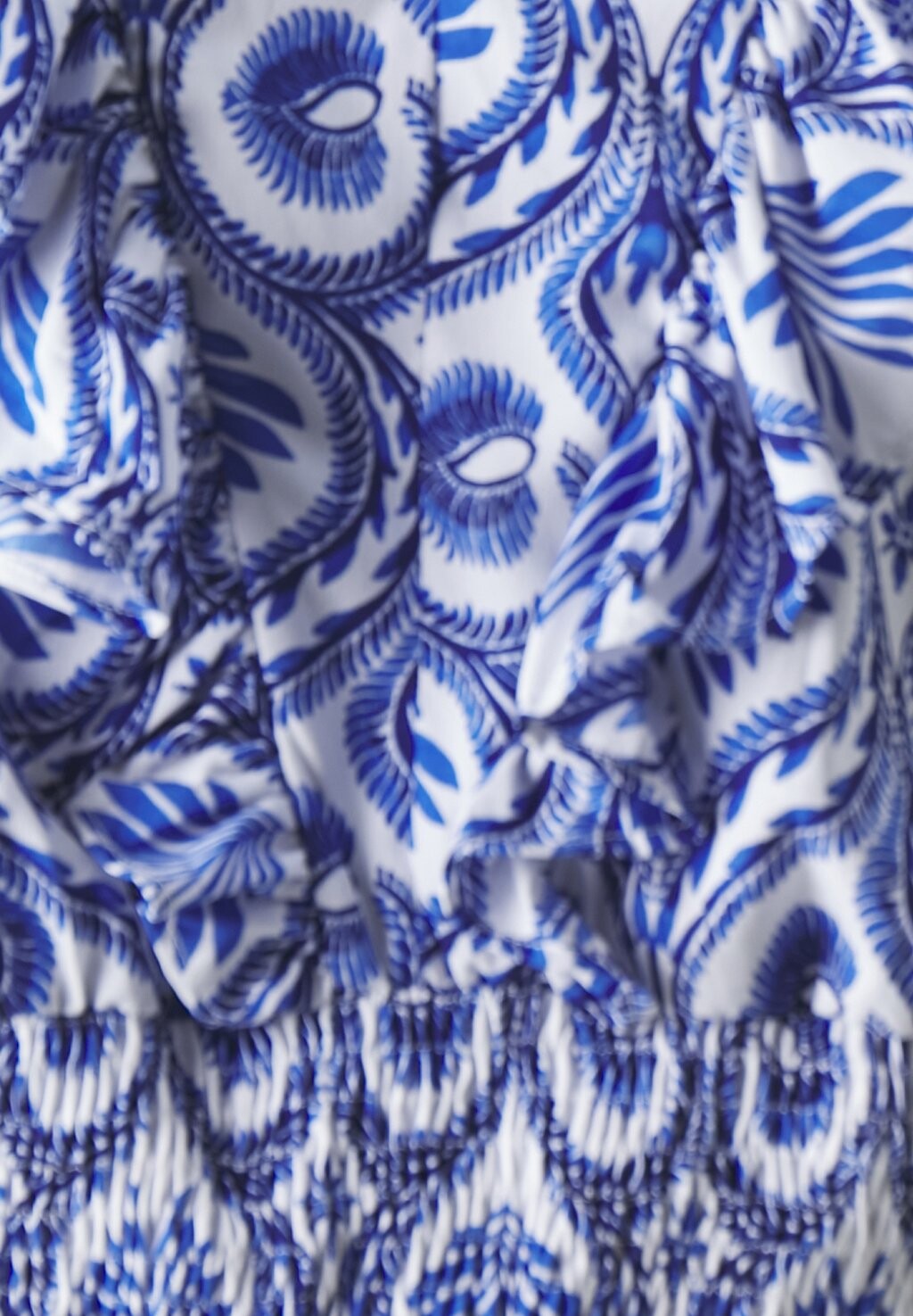 

Футболка с принтом Vmsilje V Neck Smock Vero Moda, белый
