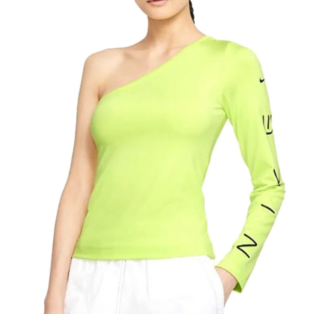 

Футболка Nike Asymmetric, зеленый