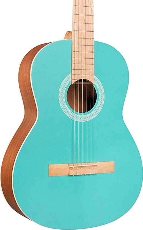 Акустическая гитара Cordoba Protege C1 Matiz Classical Guitar, Aqua w/ Gig Bag