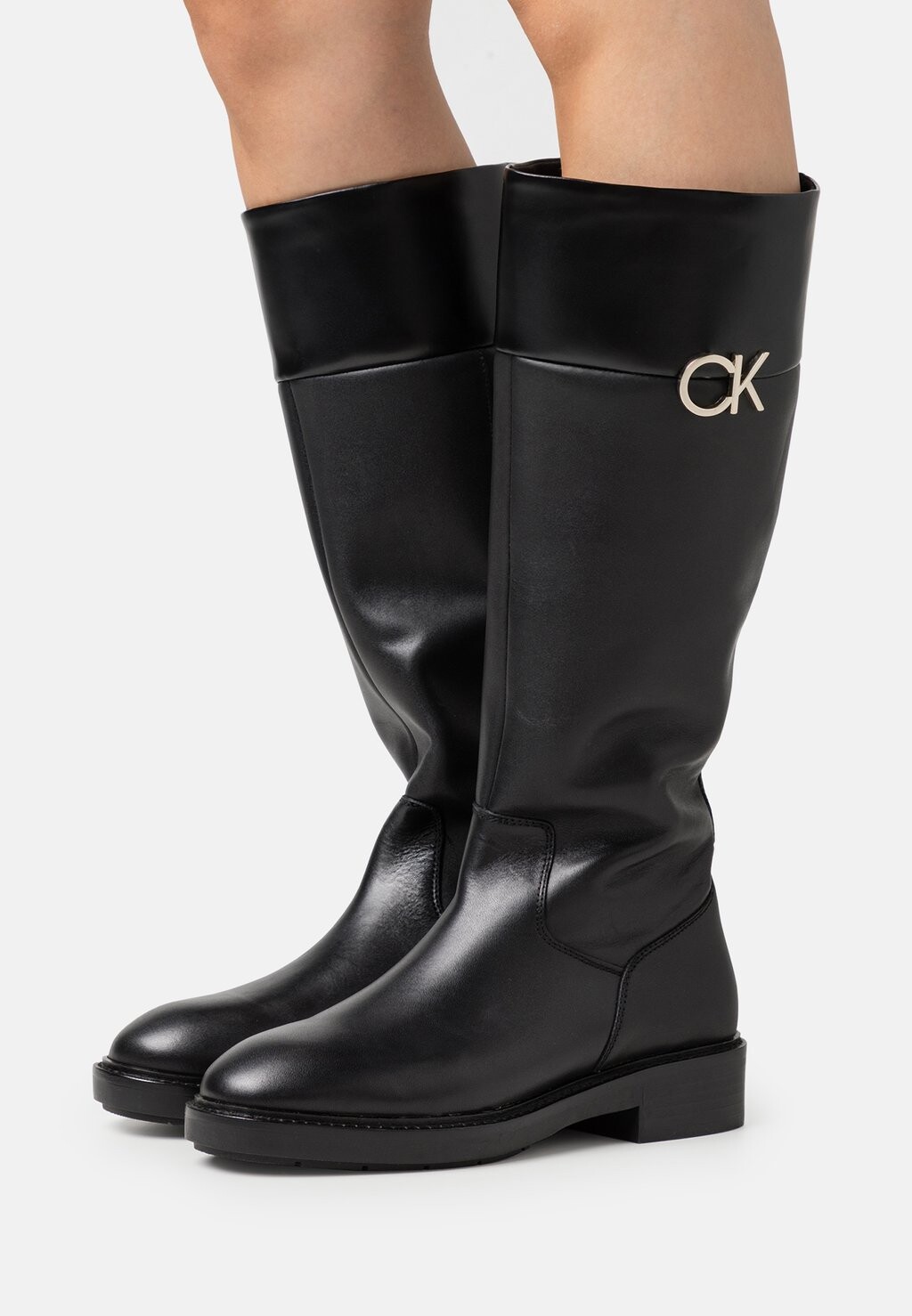 

Высокие сапоги Calvin Klein, черные