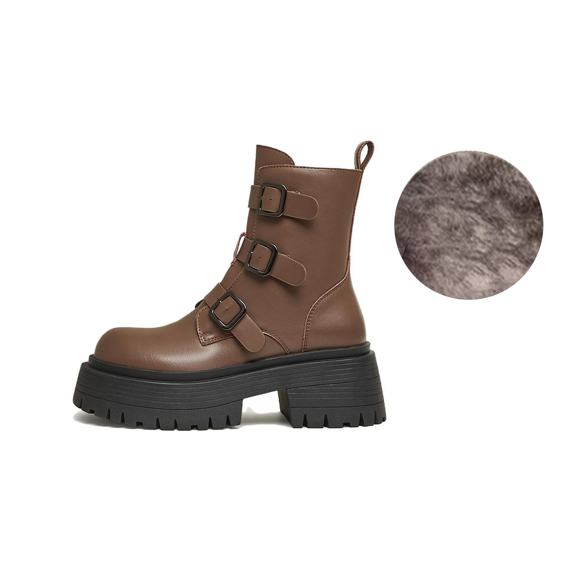 

Ботильоны женские Basto, цвет Brown velvet
