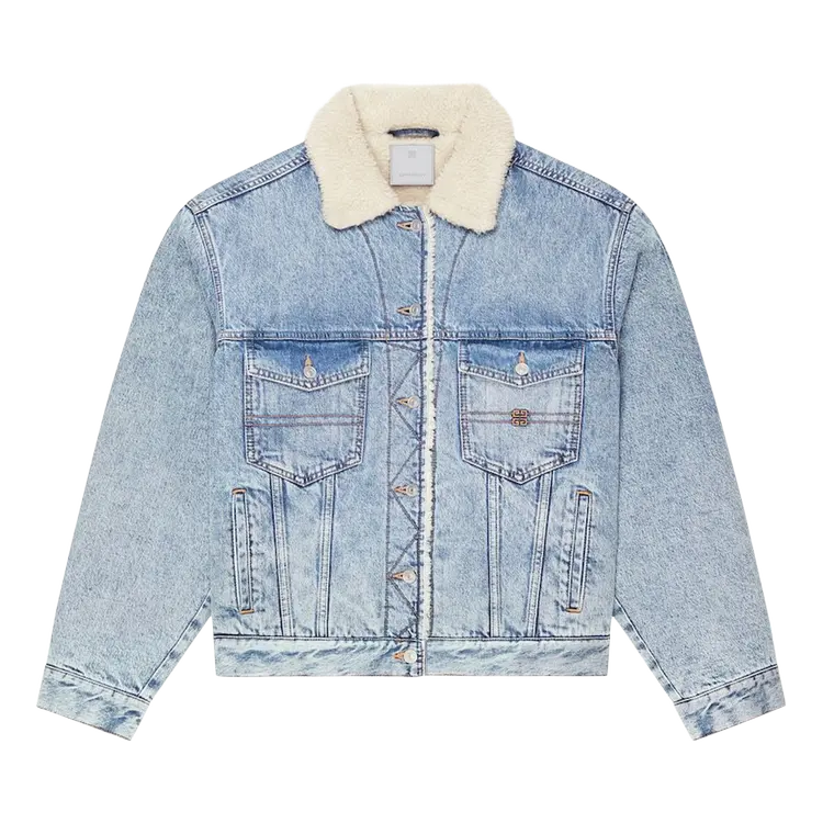 

Куртка Givenchy Denim 'Light Blue', синий