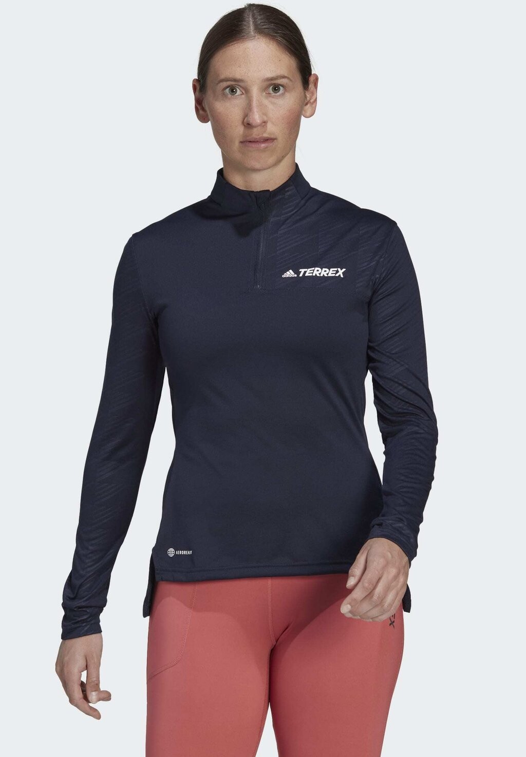 

Блузка с длинными рукавами Adidas, синий