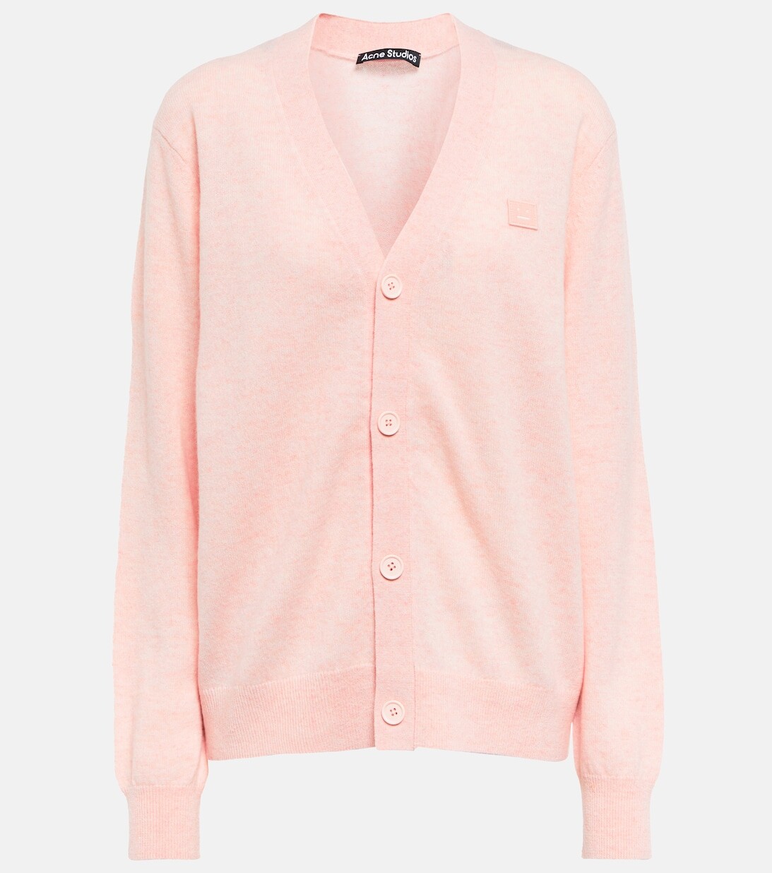 

Шерстяной кардиган ACNE STUDIOS, розовый