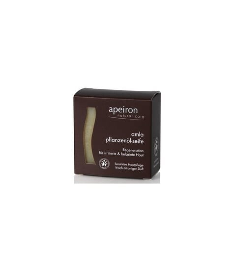 

Мыло с амлой, ароматом свежести и лимона, 100 г APEIRON