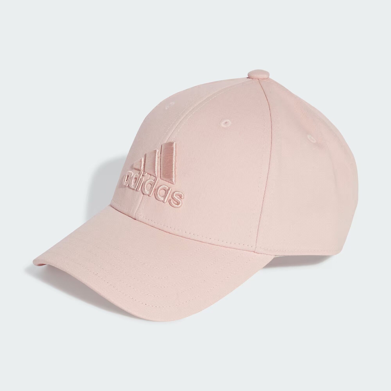 

Бейсбольная кепка с большим тональным логотипом Adidas, цвет Sandy Pink