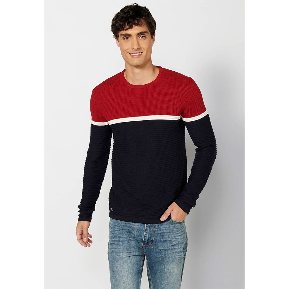 Свитер Koroshi 2321TR13 Round Neck, красный свитер koroshi 2322tr16 round neck красный