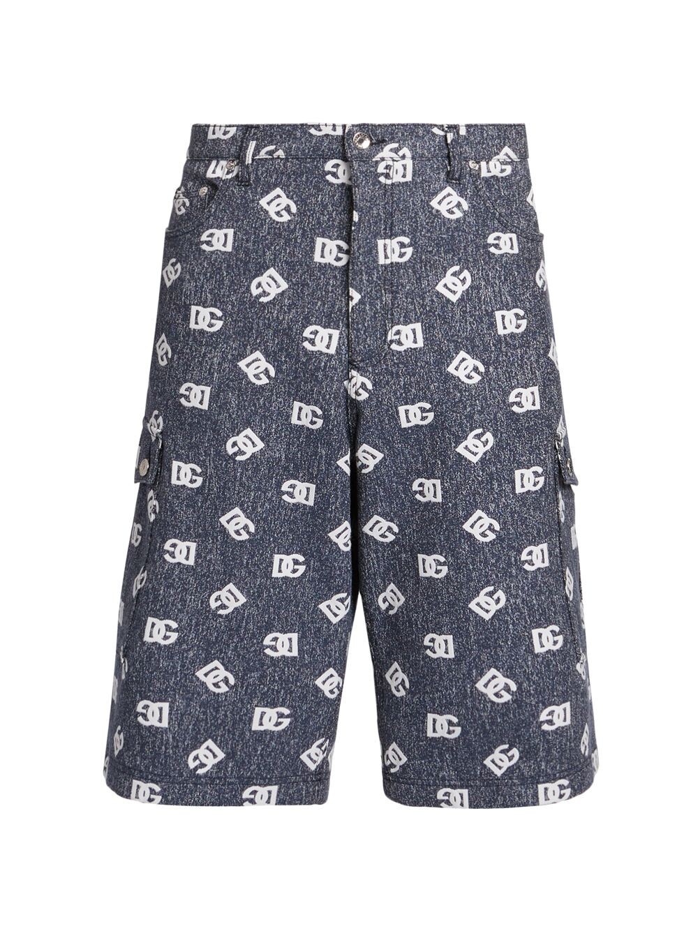 

Жаккардовые шорты карго с логотипом DG DOLCE&GABBANA
