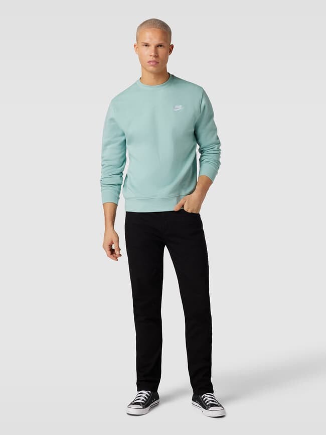 

Толстовка с вышивкой этикеток Nike, мятный, Зеленый, Толстовка с вышивкой этикеток Nike, мятный