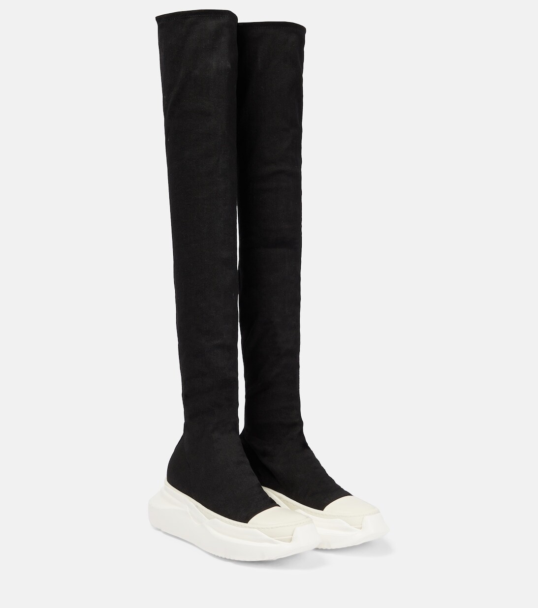 

DRKSHDW джинсовые сапоги-чулки Rick Owens, черный