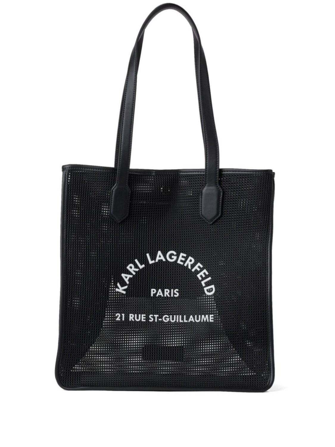 

Karl Lagerfeld сетчатая пляжная сумка RSG, черный