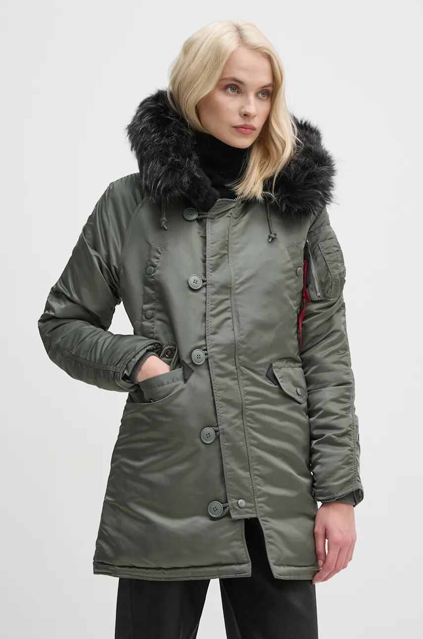 

Куртка Alpha Industries N-3B VF 59 Wmn, зеленый